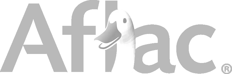 Aflac-grey Aflac logo
