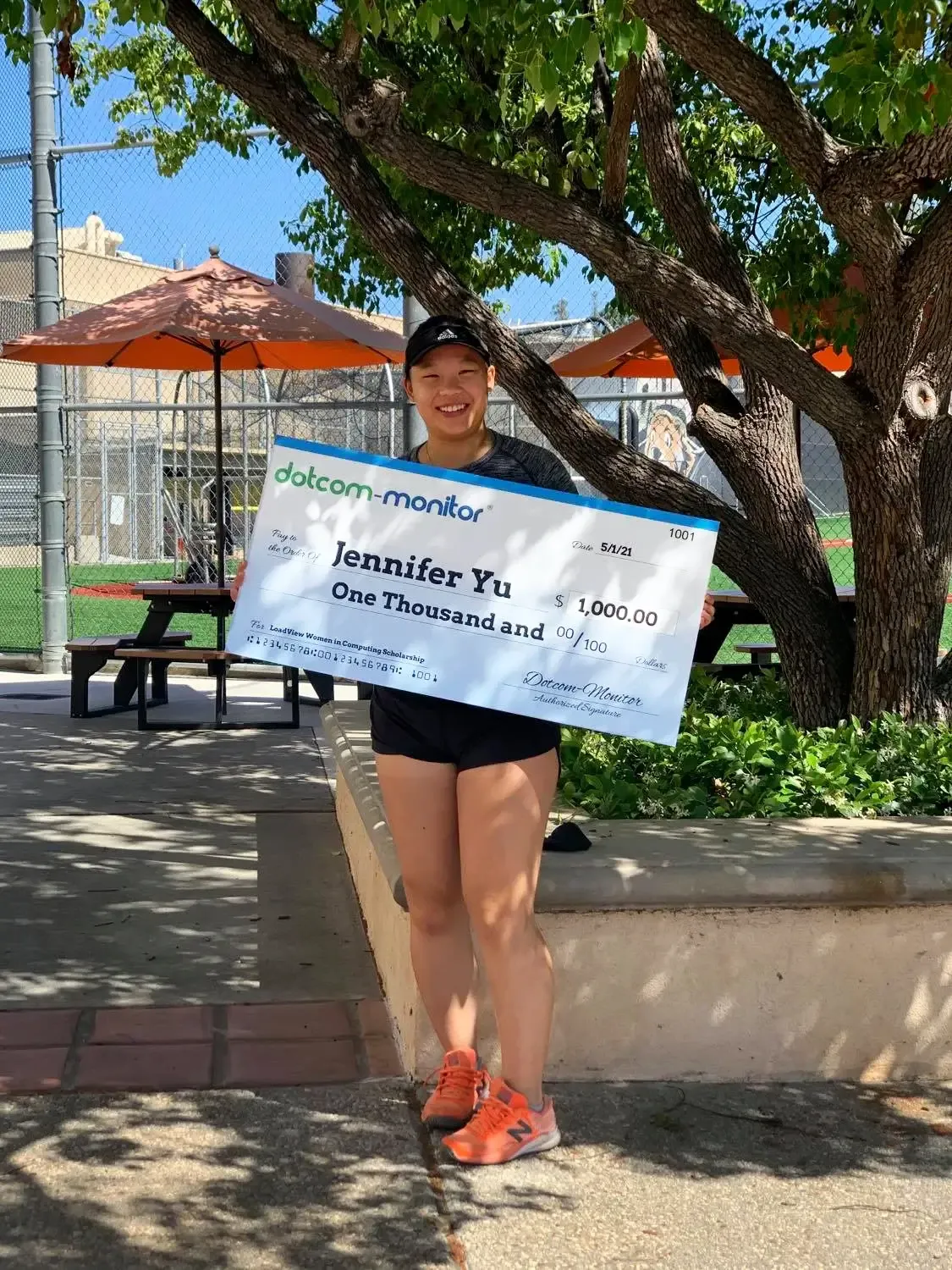 Jennifer-Yu-Scholarship-Winner. 2021 Scholarship Winner